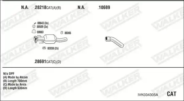 WALKER IVK034305A