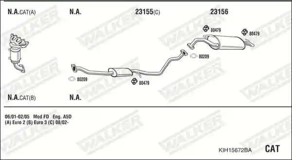 WALKER KIH15672BA