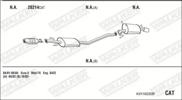 WALKER KIH16030B