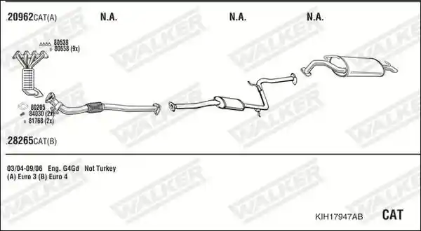 WALKER KIH17947AB