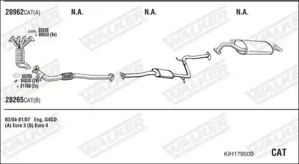 WALKER KIH17950B