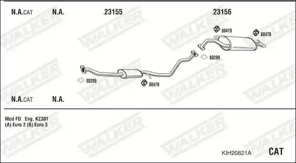 WALKER KIH20821A