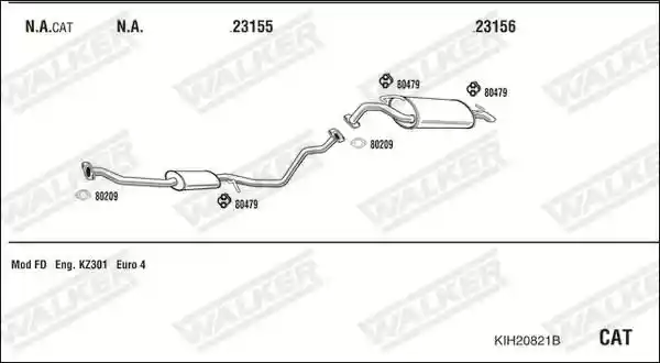 WALKER KIH20821B