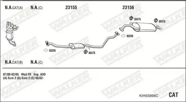 WALKER KIH55966C