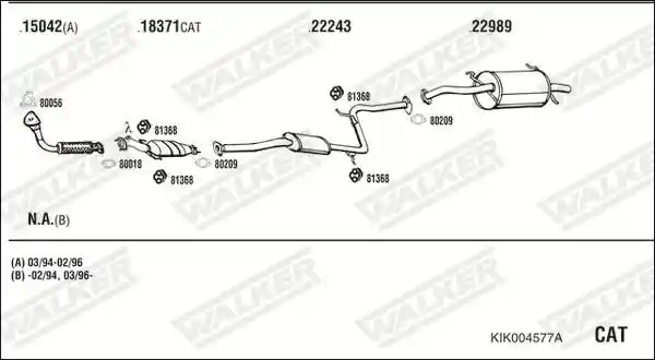 WALKER KIK004577A