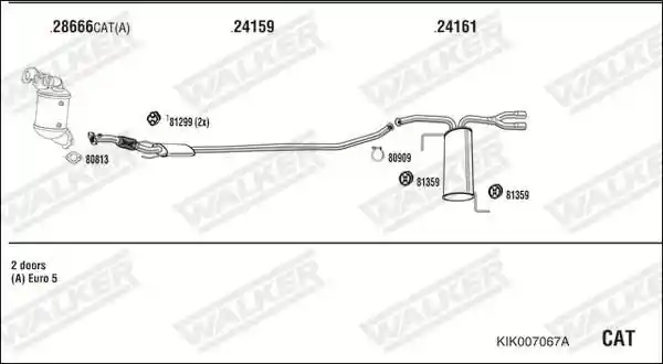 WALKER KIK007067A