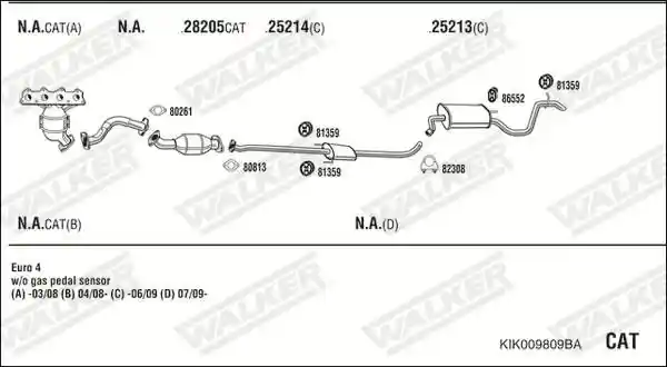 WALKER KIK009809BA