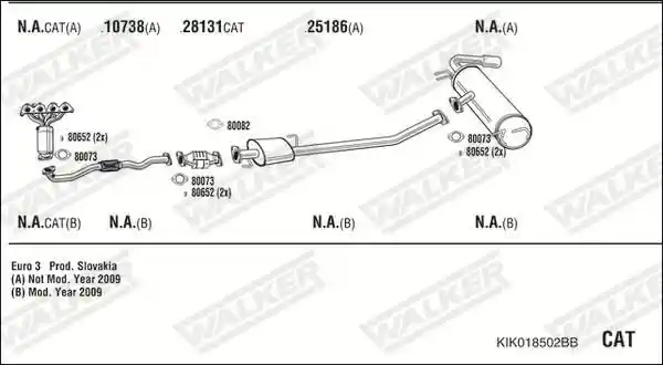 WALKER KIK018502BB