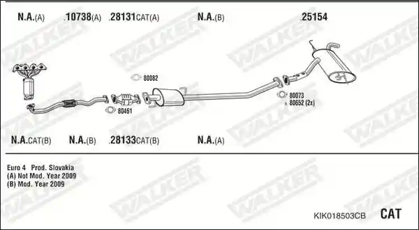 WALKER KIK018503CB