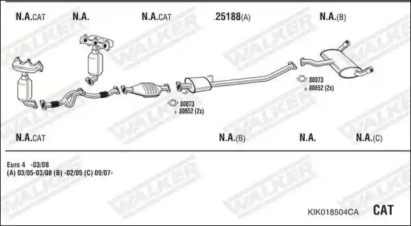 WALKER KIK018504CA