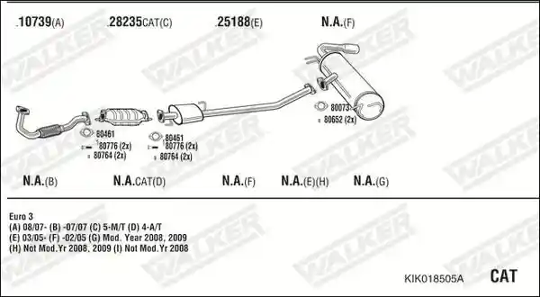 WALKER KIK018505A