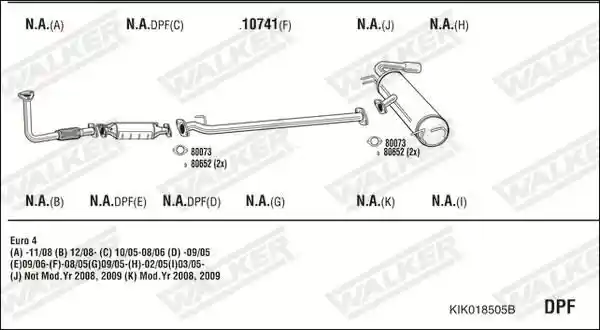 WALKER KIK018505B