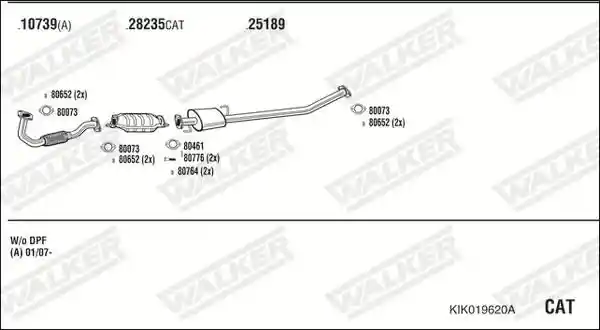 WALKER KIK019620A