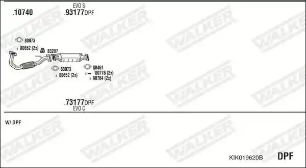WALKER KIK019620B