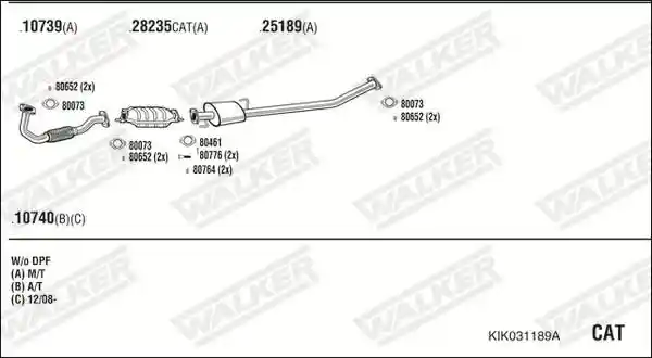 WALKER KIK031189A