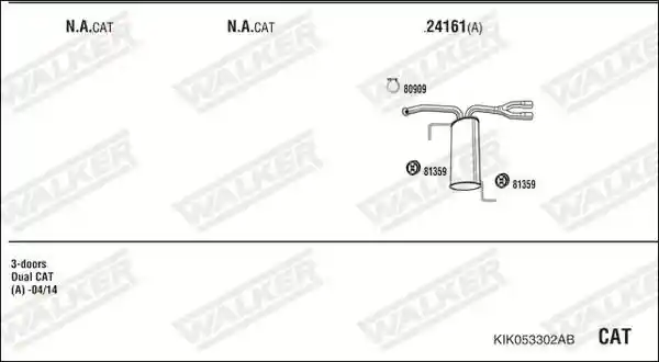 WALKER KIK053302AB