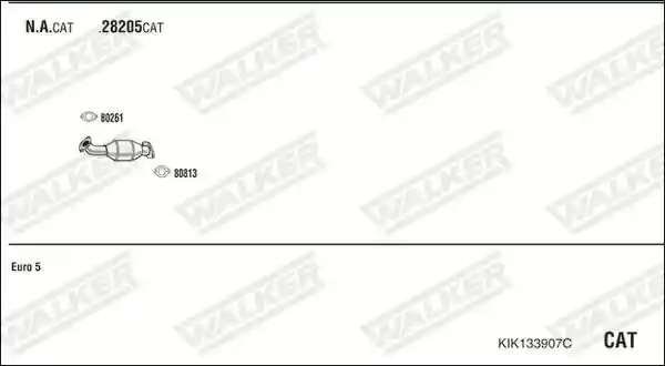 WALKER KIK133907C