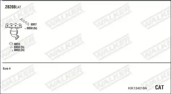 WALKER KIK134018A