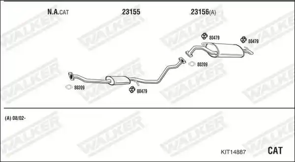WALKER KIT14887