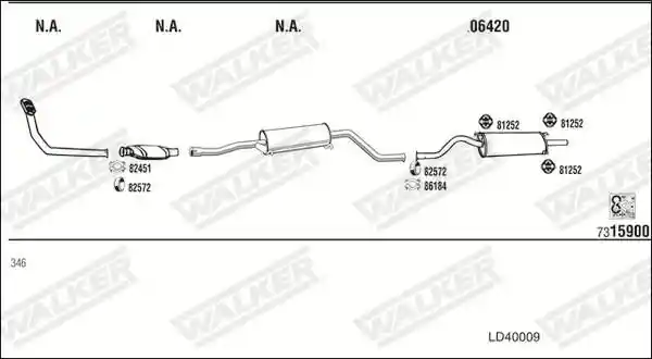 WALKER LD40009