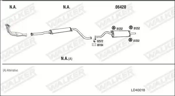 WALKER LD40018