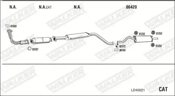 WALKER LD40021