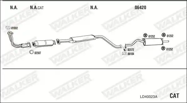 WALKER LD40023A