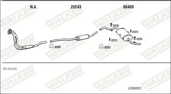 WALKER LD60001