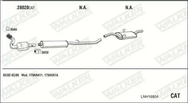 WALKER LNH16804