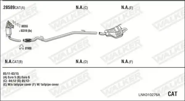 WALKER LNK010276A