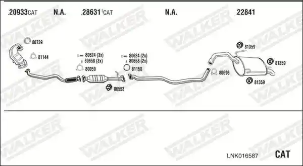 WALKER LNK016587