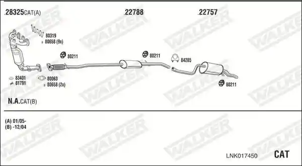 WALKER LNK017450