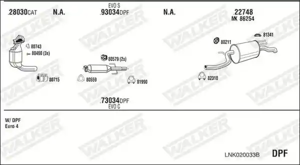 WALKER LNK020033B
