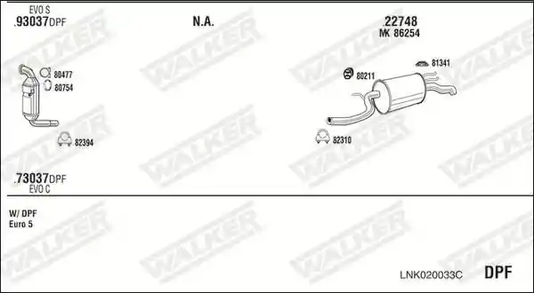 WALKER LNK020033C