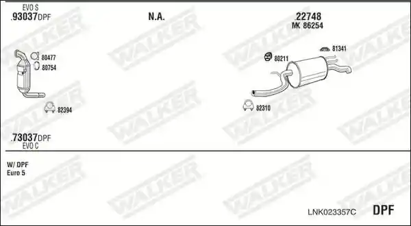 WALKER LNK023357C