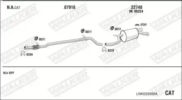 WALKER LNK033592A