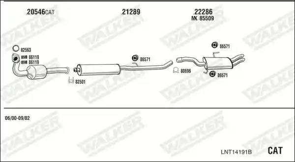 WALKER LNT14191B