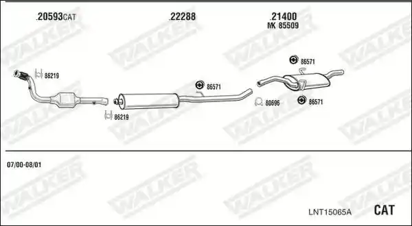 WALKER LNT15065A