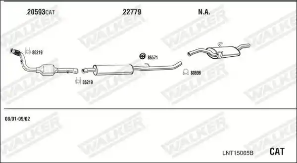 WALKER LNT15065B