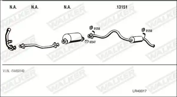 WALKER LR40017