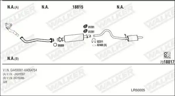 WALKER LR50005