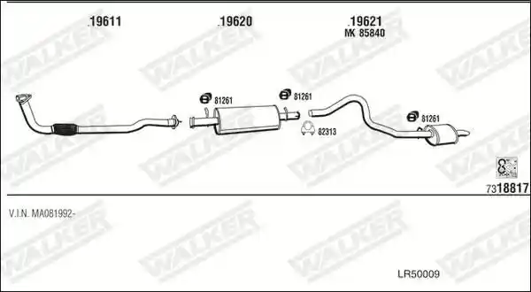 WALKER LR50009