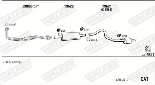WALKER LR50010
