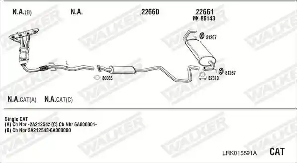 WALKER LRK015591A
