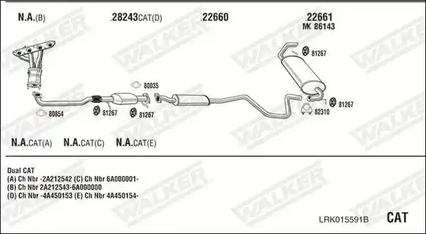 WALKER LRK015591B