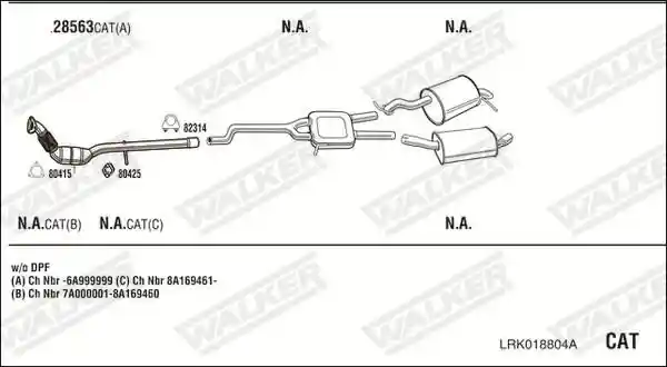 WALKER LRK018804A