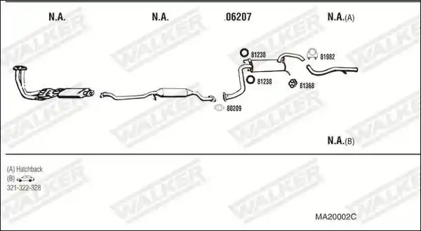 WALKER MA20002C