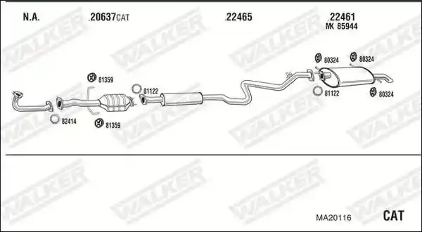 WALKER MA20116