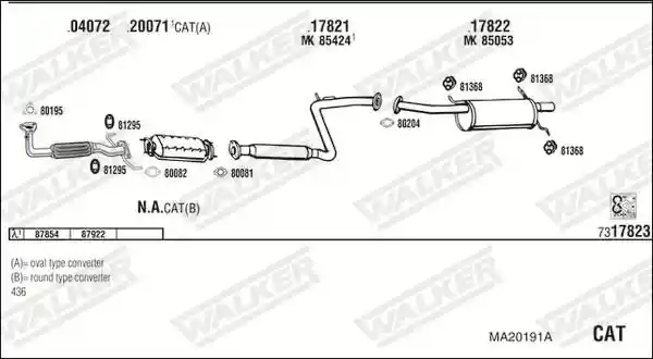 WALKER MA20191A