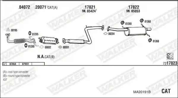 WALKER MA20191B